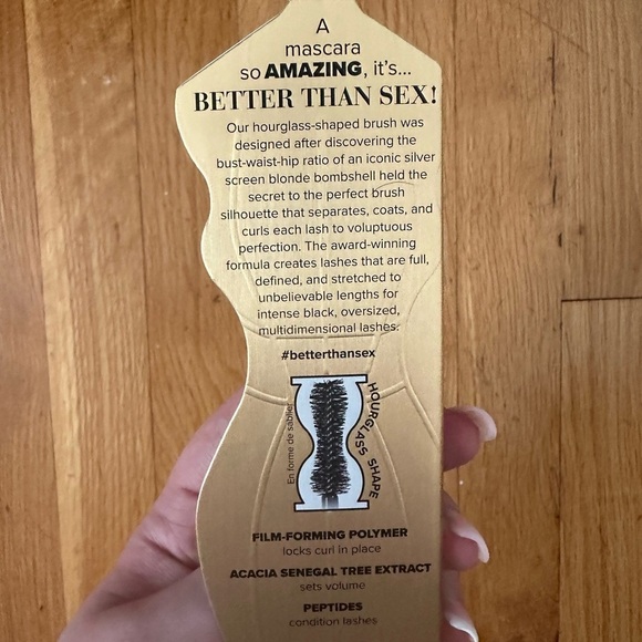 NWT Too Faced Better Than Sex Volumizing and Lengthening Mascara - Picture 6 of 8